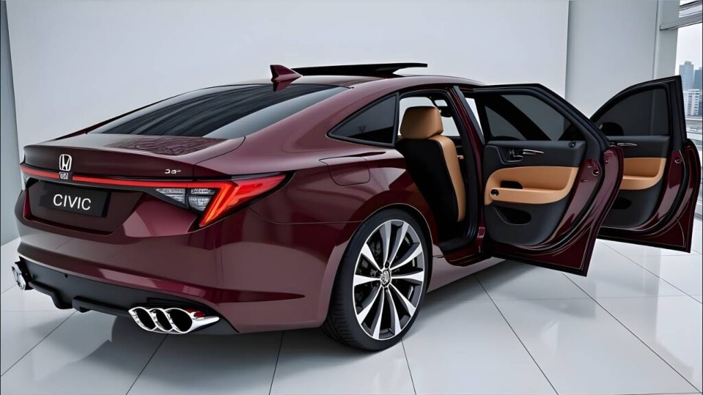 Honda Civic 2026: rediseño moderno, eficiencia mejorada y tecnología de última generación en el sedán líder