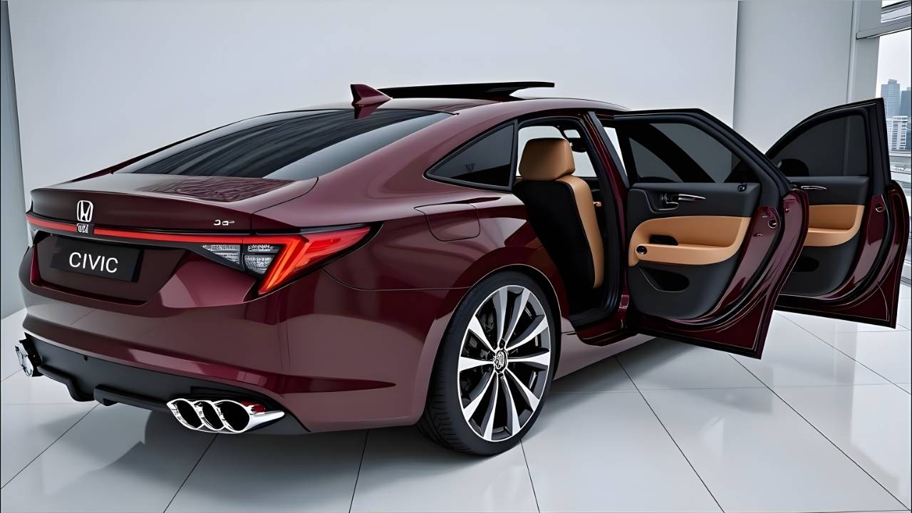 Honda Civic 2026: rediseño moderno, eficiencia mejorada y tecnología de última generación en el sedán líder